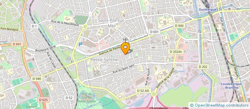 localisation de l'entreprise BRUNETTI à DUNKERQUE