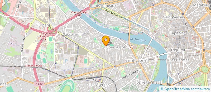 localisation de l'entreprise BRUNHES SHOP à TOULOUSE