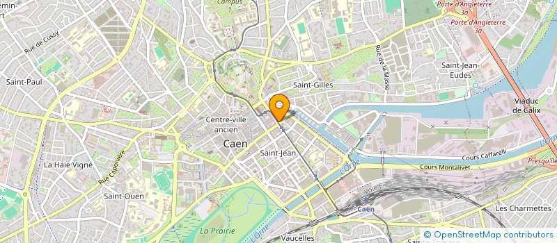 localisation de l'entreprise BRUNIN-JOUANNET à CAEN