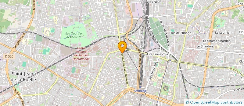 localisation de l'entreprise BRUNITHY à ORLEANS