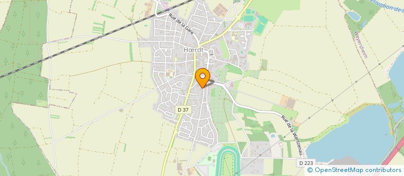 localisation de l'entreprise BRUNNER à WEYERSHEIM