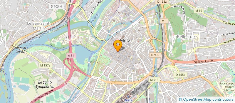 localisation de l'entreprise BRUNNER ET CIE  METZ