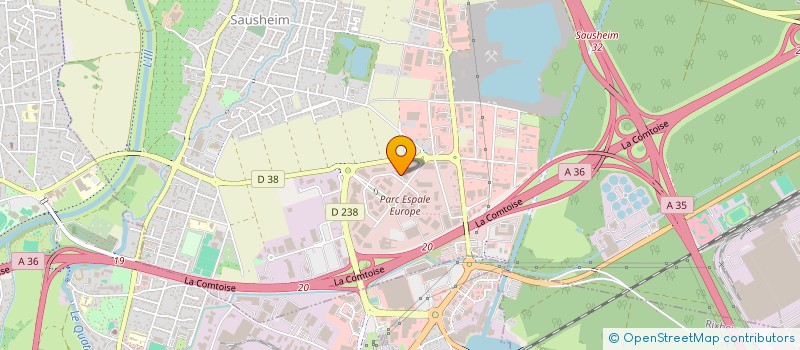localisation de l'entreprise BRUNNER GEBHARDT MAINTENANCE CONSTRUCT  SAUSHEIM