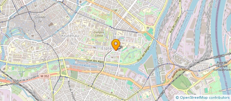 localisation de l'entreprise BRUNNER RODA  STRASBOURG