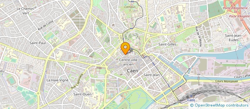 localisation de l'entreprise BRUNO à CAEN
