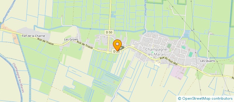 localisation de l'entreprise BRUNO  CHAMPAGNE-LES-MARAIS