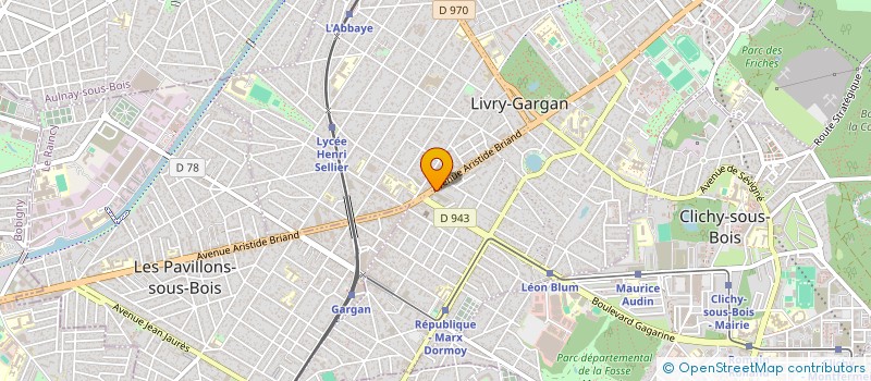 localisation de l'entreprise BRUNO BEST DRIVERS à LIVRY-GARGAN