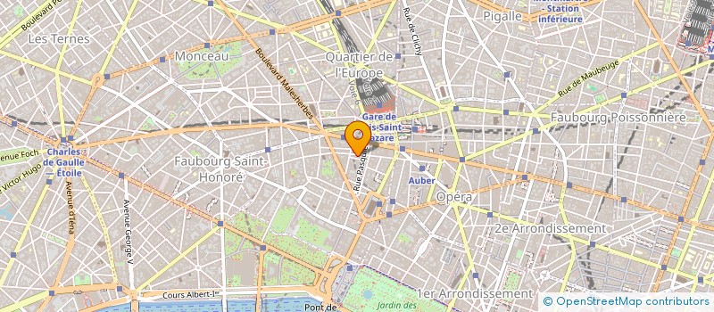 localisation de l'entreprise BRUNO CHARVET SAS  PARIS