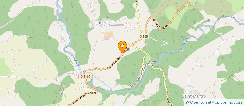 localisation de l'entreprise BRUNO CREATINI PLOMBERIE CHAUFFAGE  SAINT-MICHEL-L'OBSERVATOIRE