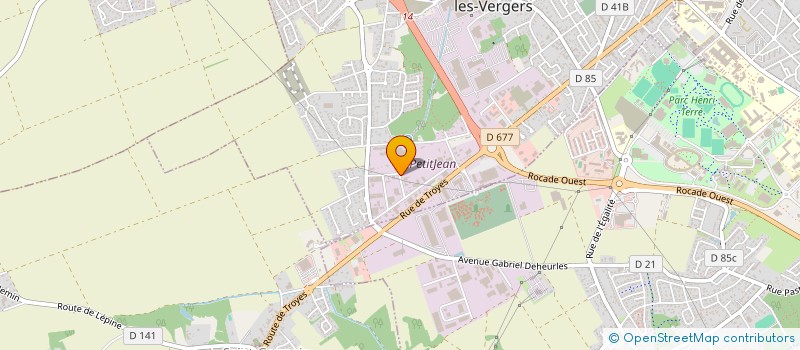 localisation de l'entreprise BRUNO DO CARMO à SAINT-ANDRE-LES-VERGERS