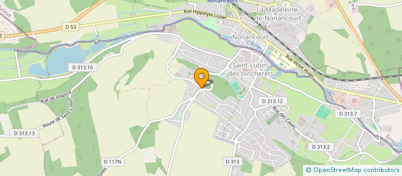 localisation de l'entreprise BRUNO DOITEAU SARL à SAINT-LUBIN-DES-JONCHERETS