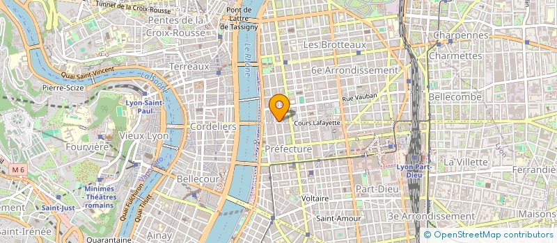 localisation de l'entreprise BRUNO ESTATOF ACADEMY à LYON