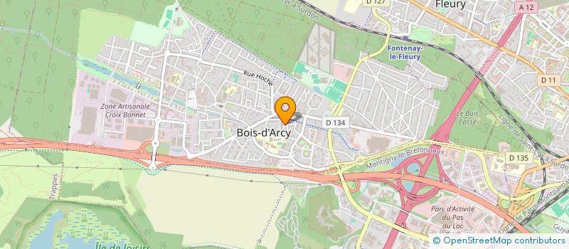 localisation de l'entreprise BRUNO ET LAURA  BOIS-D'ARCY