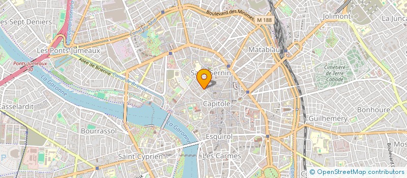 localisation de l'entreprise BRUNO FREMY  TOULOUSE