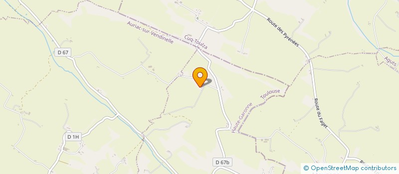 localisation de l'entreprise BRUNO FRERES  LE CABANIAL