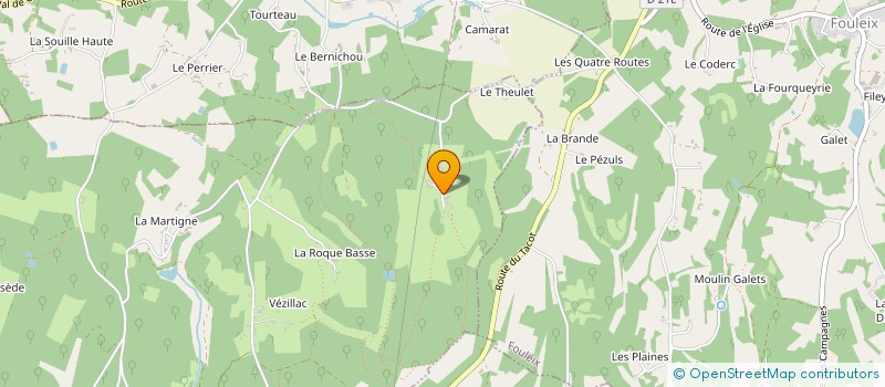 localisation de l'entreprise BRUNO GOMES ET PERE  ST MARTIN DES COMBES