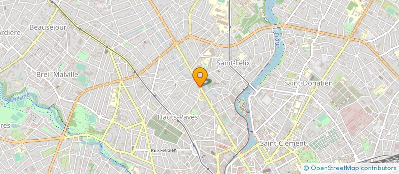 localisation de l'entreprise BRUNO HARROUET à NANTES