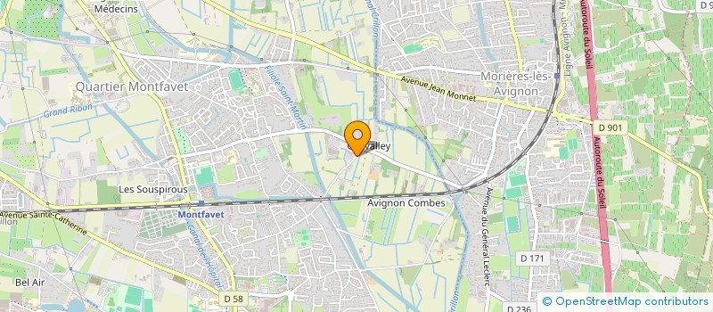 localisation de l'entreprise BRUNO LECONTE à AVIGNON