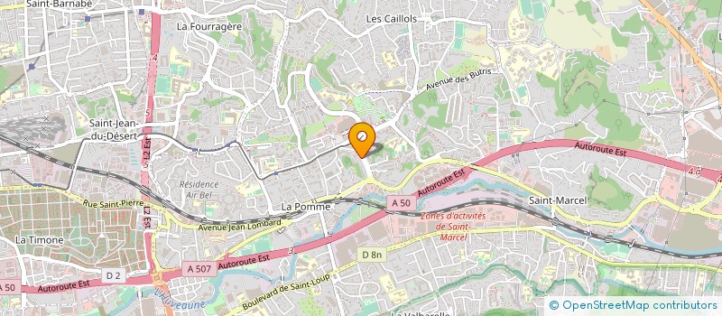 localisation de l'entreprise BRUNO LOCATION à MARSEILLE