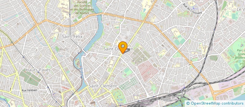 localisation de l'entreprise BRUNO PIERRE à NANTES
