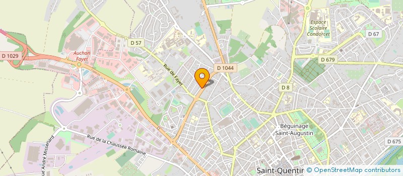 localisation de l'entreprise BRUNO POULAIN à LESDINS