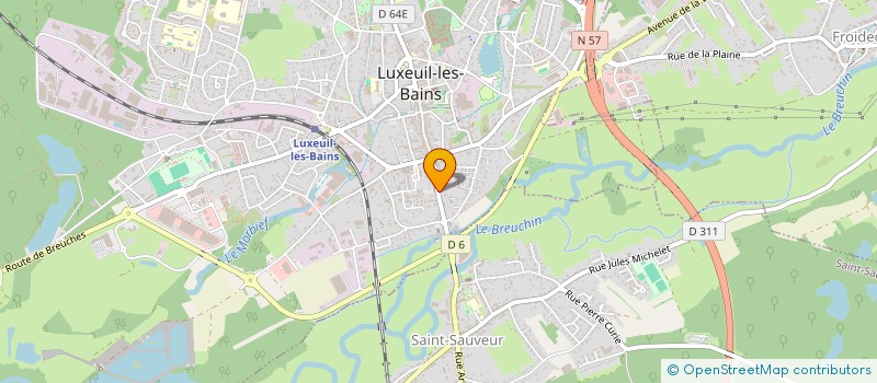 localisation de l'entreprise BRUNO SIMARD GESTION  SAINT-SAUVEUR