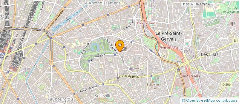 localisation de l'entreprise BRUNO SOULARD TRAITEUR ET FILLES à PARIS