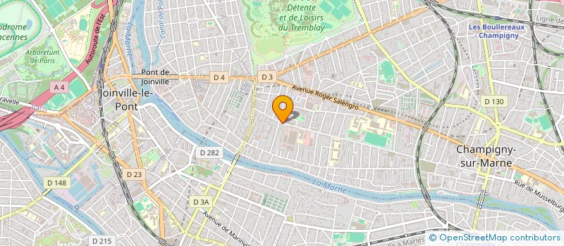 localisation de l'entreprise BRUNO STANKOFF SC  CHAMPIGNY-SUR-MARNE