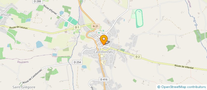 localisation de l'entreprise BRUNO STURAM ET AUDREY MONNEY, NOTAIRES ASSOCIES, SOCIETE CIVILE PROFESSIONNELLE, TITULAIRE D'UN OFFICE NOTARIAL  CASTILLONNES