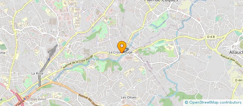 localisation de l'entreprise BRUNO THOMAS à MARSEILLE