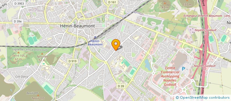 localisation de l'entreprise BRUNO WARGNIES à HENIN-BEAUMONT
