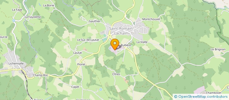 localisation de l'entreprise BRUNOPACK à SAINT-PAL-DE-MONS