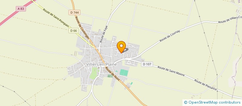 localisation de l'entreprise BRUNOT  VILLIERS-EN-PLAINE