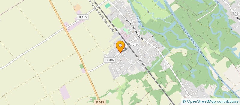 localisation de l'entreprise BRUNOT à PAYNS