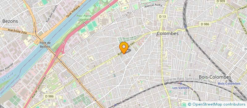 localisation de l'entreprise BRUNOTIQUE à COLOMBES