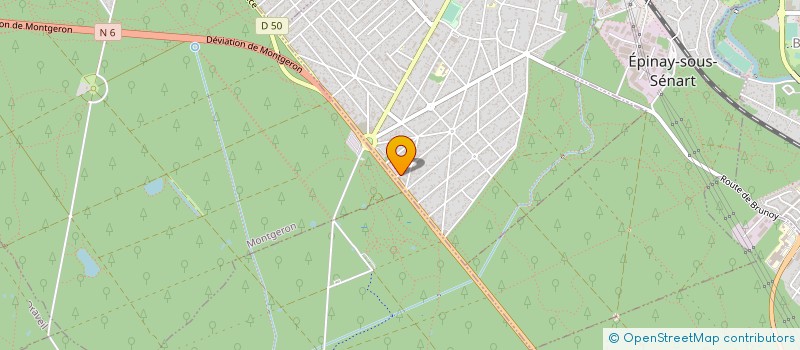 localisation de l'entreprise BRUNOY KARATE ASSOCIATION  BRUNOY