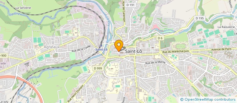 localisation de l'entreprise BRUNT  SAINT-LO