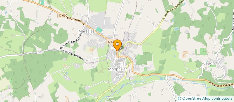 localisation de l'entreprise BRUSAMOLIN ET FILS à MARSALES