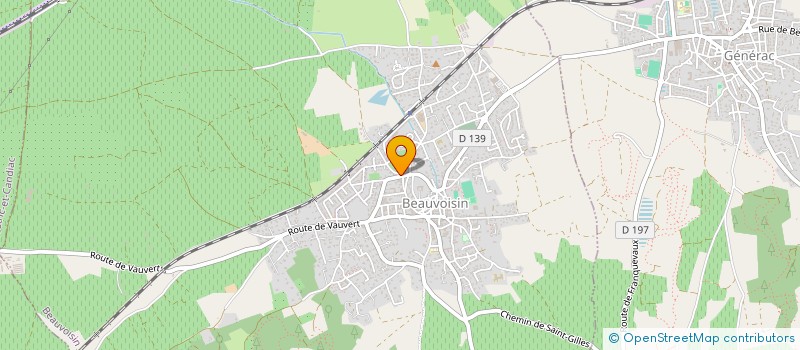 localisation de l'entreprise BRUSCHETT'ART  BEAUVOISIN