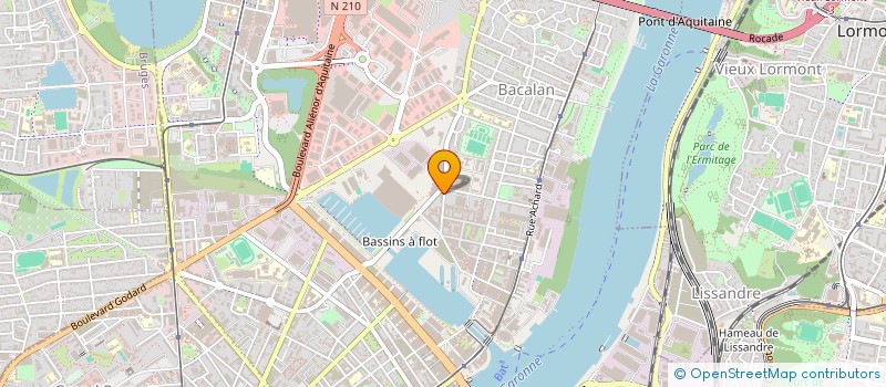localisation de l'entreprise BRUSCHETTA BORDEAUX à BORDEAUX