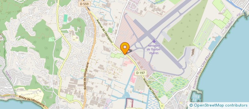 localisation de l'entreprise BRUSEB à HYERES