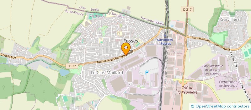 localisation de l'entreprise BRUSH HEAVEN  MARLY-LA-VILLE