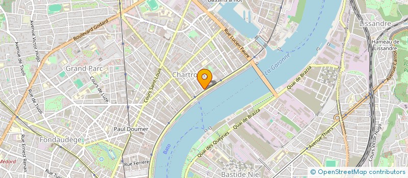 localisation de l'entreprise BRUSINA BRANDLER SA  BORDEAUX