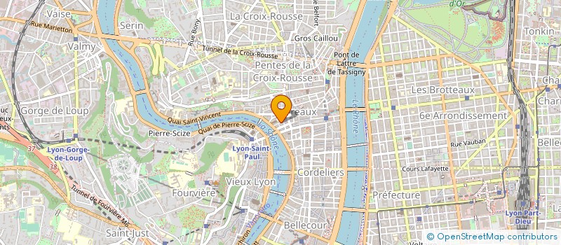 localisation de l'entreprise BRUSK à LYON