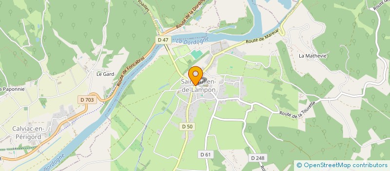 localisation de l'entreprise BRUSQUAND  SAINT-JULIEN-DE-LAMPON