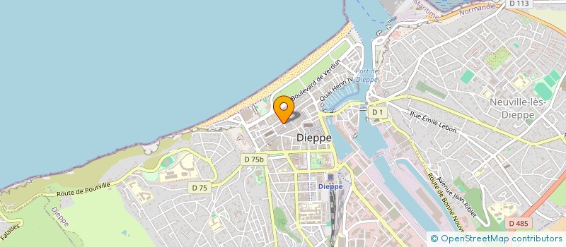 localisation de l'entreprise BRUSSE  DIEPPE