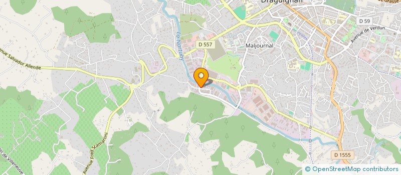 localisation de l'entreprise BRUSSEAU DEMENAGEMENTS DEM. DRACENOIS à DRAGUIGNAN
