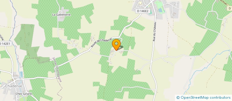 localisation de l'entreprise BRUSSEAU ET FILS  JARNAC-CHAMPAGNE