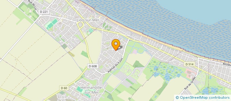 localisation de l'entreprise BRUSSELLE à HERMANVILLE-SUR-MER