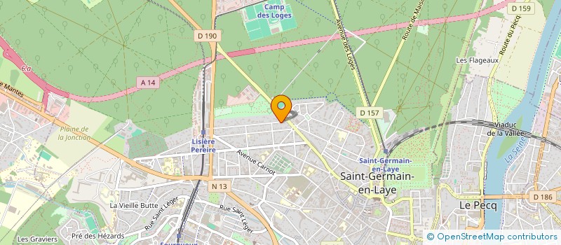 localisation de l'entreprise BRUSSIAU IMMOBILIER  SAINT-GERMAIN-EN-LAYE